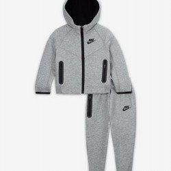 NIKE TECH FLEECE ΓΚΡΙ ΠΑΙΔΙΚΟ ΣΕΤ ΦΟΡΜΑΣ