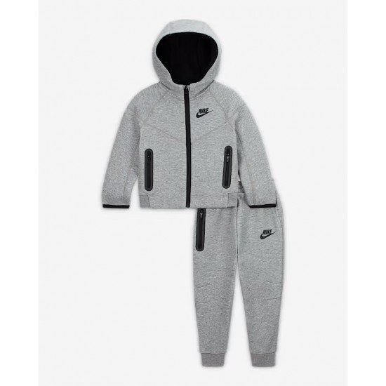NIKE TECH FLEECE ΓΚΡΙ ΠΑΙΔΙΚΟ ΣΕΤ ΦΟΡΜΑΣ