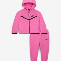 NIKE TECH FLEECE ΦΟΥΞΙΑ ΠΑΙΔΙΚΟ ΣΕΤ ΦΟΡΜΑΣ