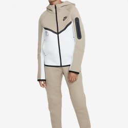 NIKE TECH FLEECE ΜΠΕΖ/ΑΣΠΡΟ ΠΑΙΔΙΚΟ ΣΕΤ ΦΟΡΜΑΣ