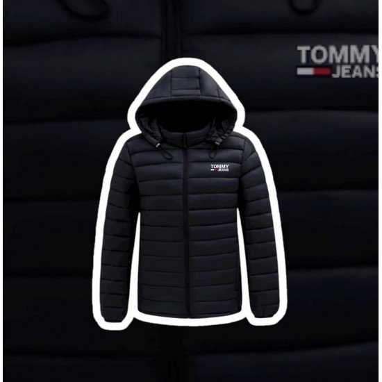 ΜΠΟΥΦΑΝ ΜΕ ΚΟΥΚΟΥΛΑ ΜΑΥΡΟ ΤOMMY HILFIGER