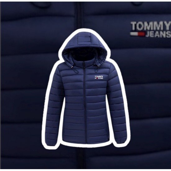 ΜΠΟΥΦΑΝ ΜΕ ΚΟΥΚΟΥΛΑ ΜΠΛΕ TOMMY HILFIGER