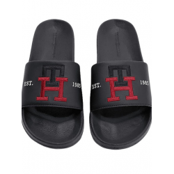  ΠΑΝΤΟΦΛΕΣ TOMMY HILFIGER TH EMBROIDERY POOL SLIDE FM0FM04465-BDS 