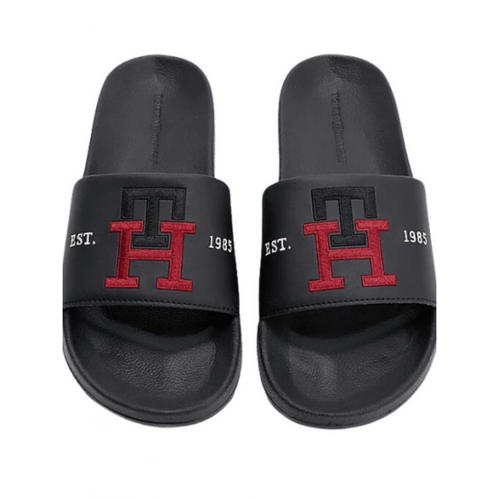  ΠΑΝΤΟΦΛΕΣ TOMMY HILFIGER TH EMBROIDERY POOL SLIDE FM0FM04465-BDS 