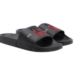  ΠΑΝΤΟΦΛΕΣ TOMMY HILFIGER TH EMBROIDERY POOL SLIDE FM0FM04465-BDS 