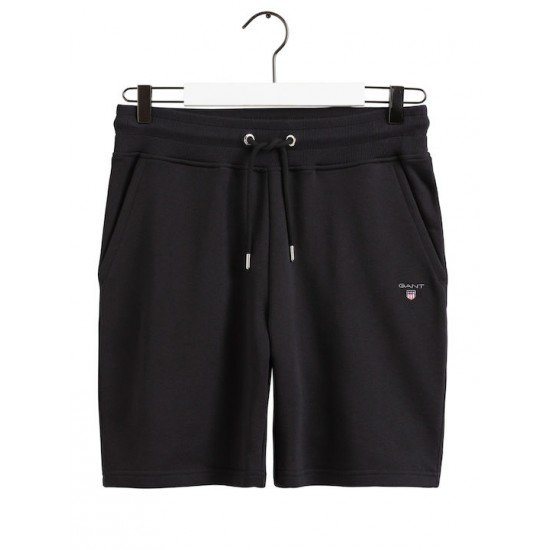 ΜΑΥΡΟ GANT ΣΟΡΤΣ REG SHIELD SWEAT SHORTS