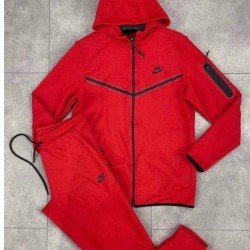 ΣΕΤ ΦΟΡΜΕΣ ΚΟΚΚΙΝΕΣ NIKE TECH FLEECE