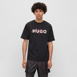 HUGO T-shirt Dakaishi Άνετη Γραμμή 