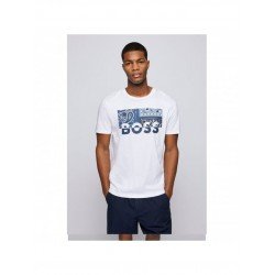 BOSS T-SHIRT ΛΕΥΚΟ