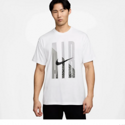 Ανδρική Κοντομάνικη Μπλούζα Λευκή - Nike Sportswear Max90