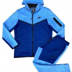 ΣΕΤ ΦΟΡΜΕΣ ΓΑΛΑΖΙΟ/ΜΠΛΕ NIKE TECH FLEECE
